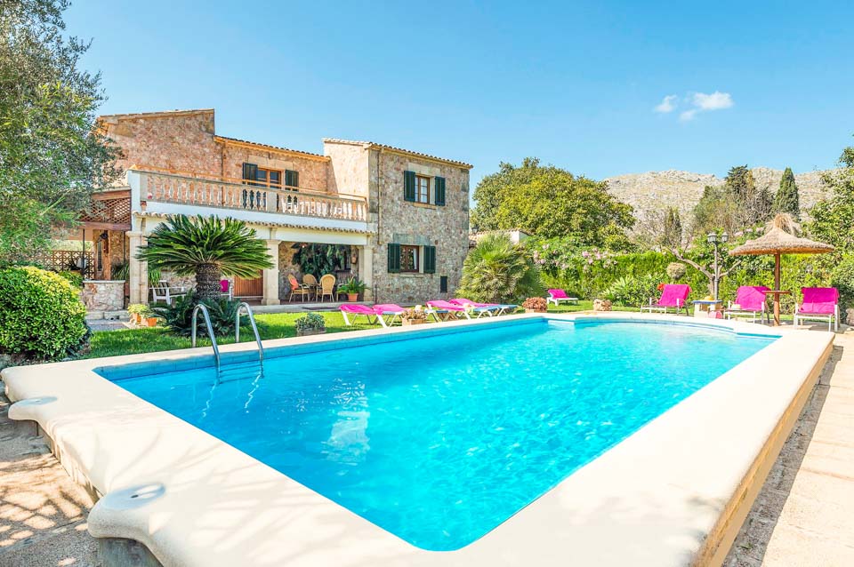 Villa Assumpcio in Pollensa, Majorca
