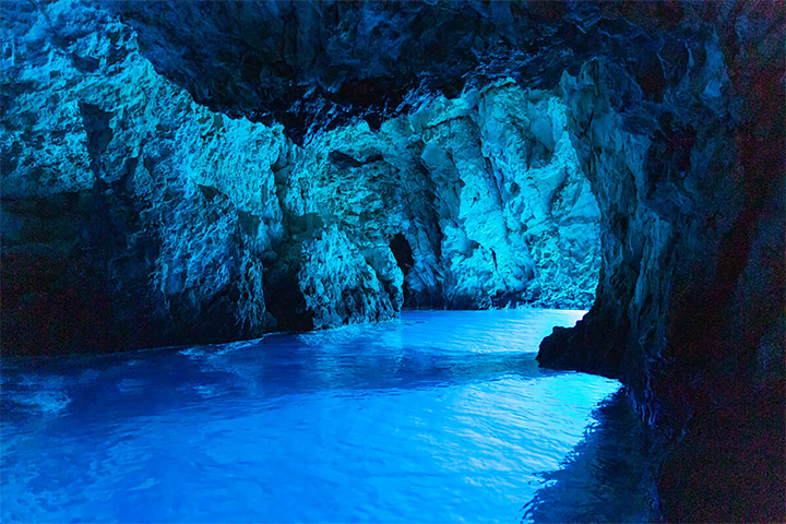 Blue Cave Biseto Island