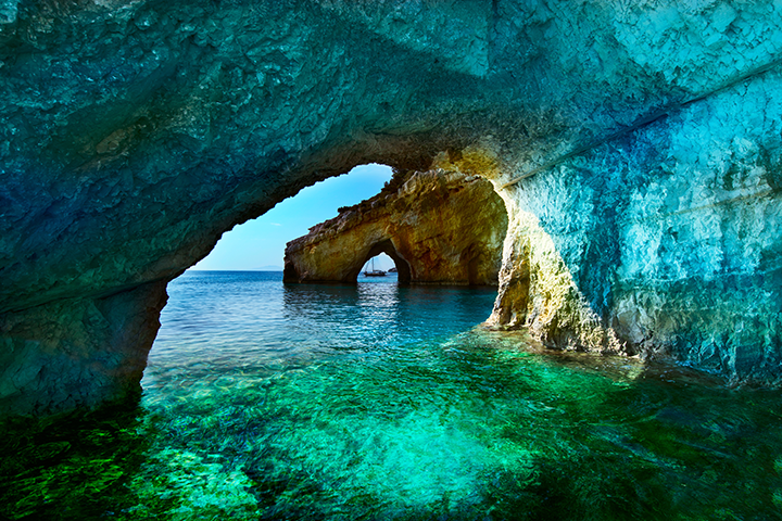 Blue Caves