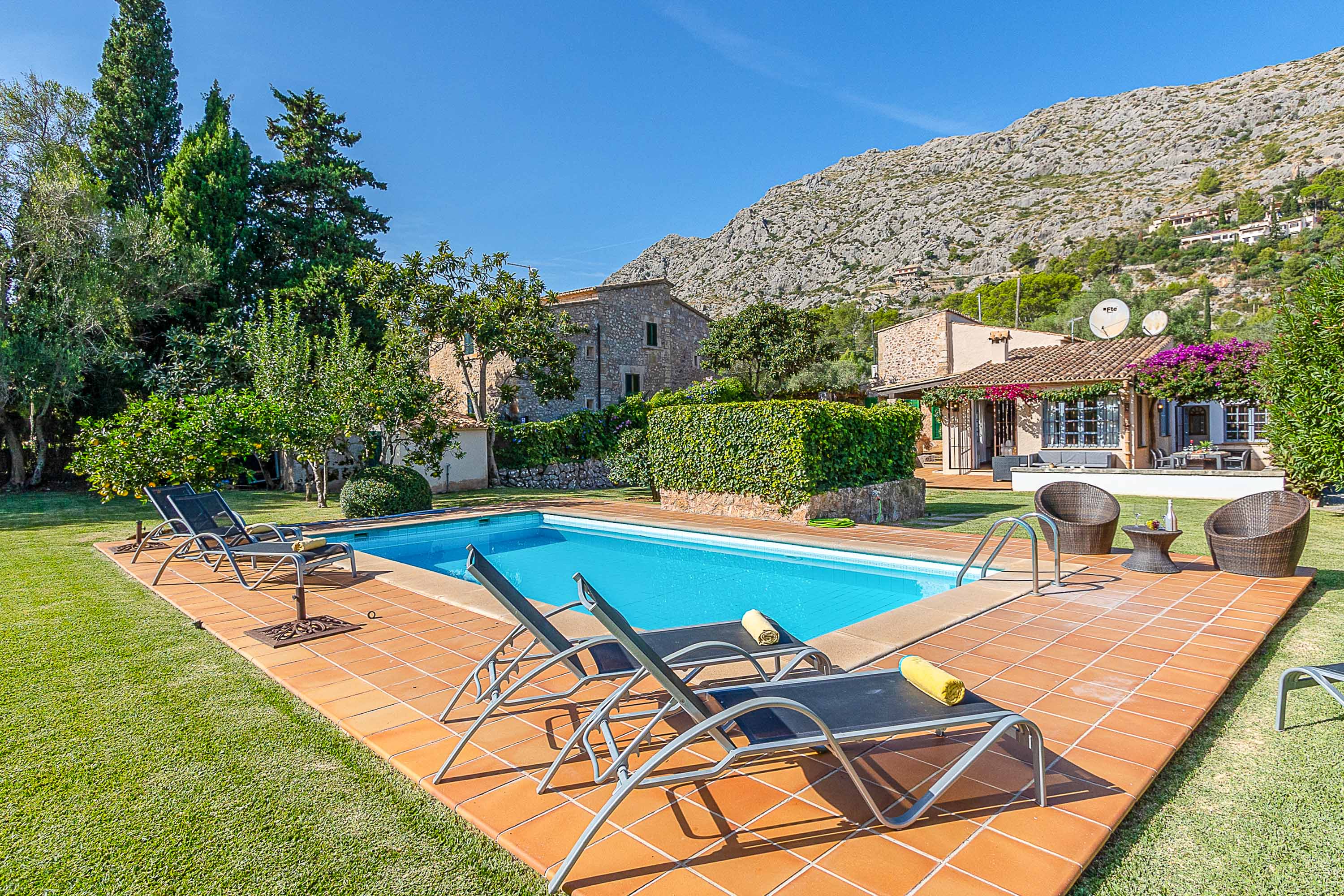 Villa Can Llobera in Pollensa, Majorca