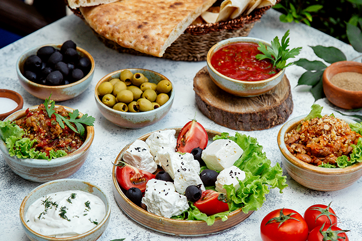 Sample Greek specialities 