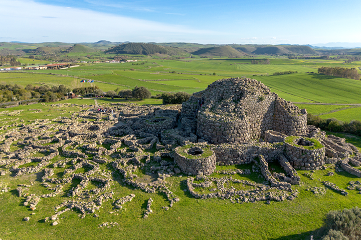 UNESCO World Heritage site of Su Nuraxi di Barumini