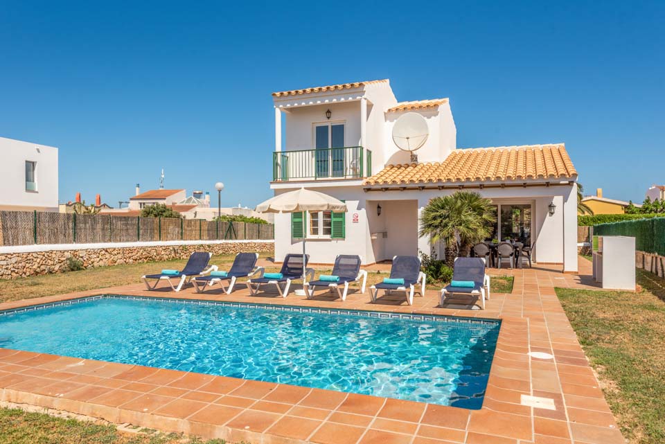 Villa Aguasol in Cala'n Forcat, Menorca