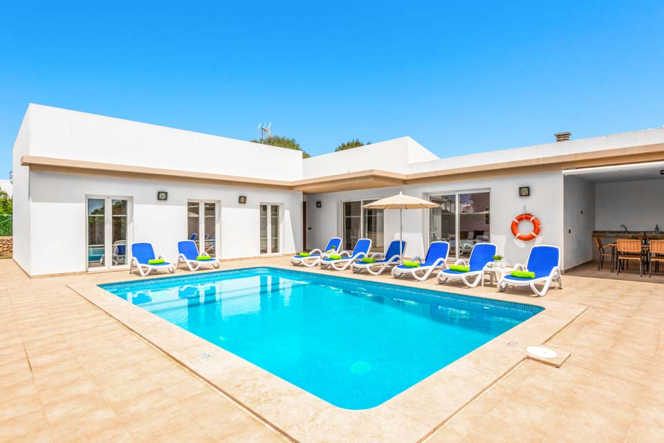 Villa Betty in Cala'n Forcat, Menorca