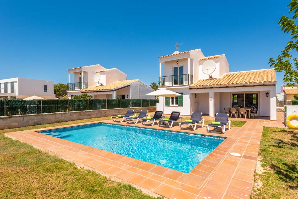 Villa Fuegosol in Cala'n Forcat, Menorca
