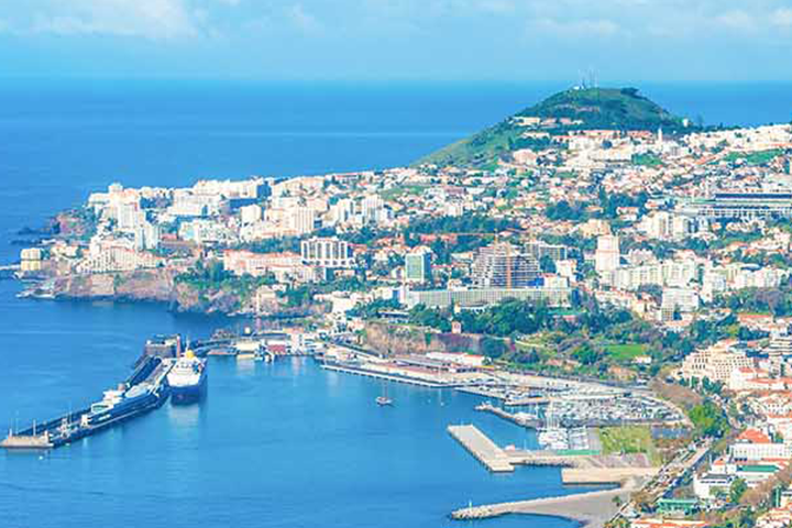 Explore the capitol city of Funchal