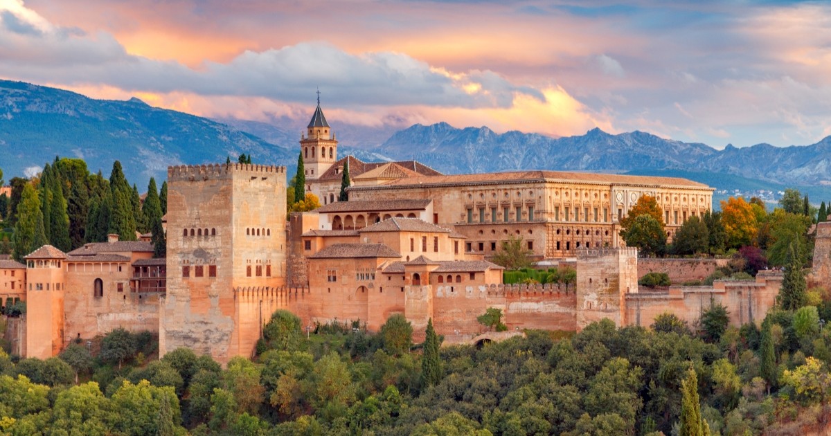 Granada Spain - The Alhambra Palace