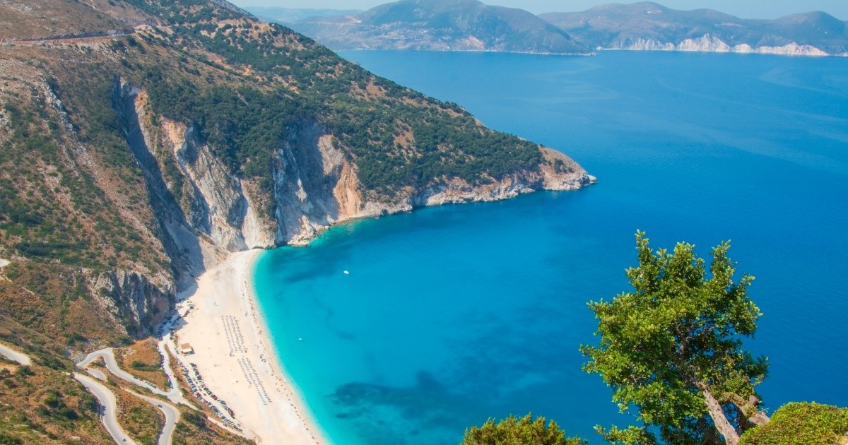 Myrtos Beach Kefalonia
