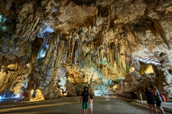 Nerja caves in Andalucia, Spain
