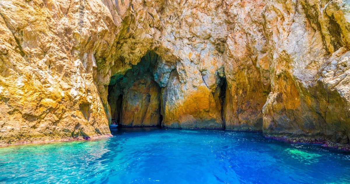 Paxos Blue Hole Cave