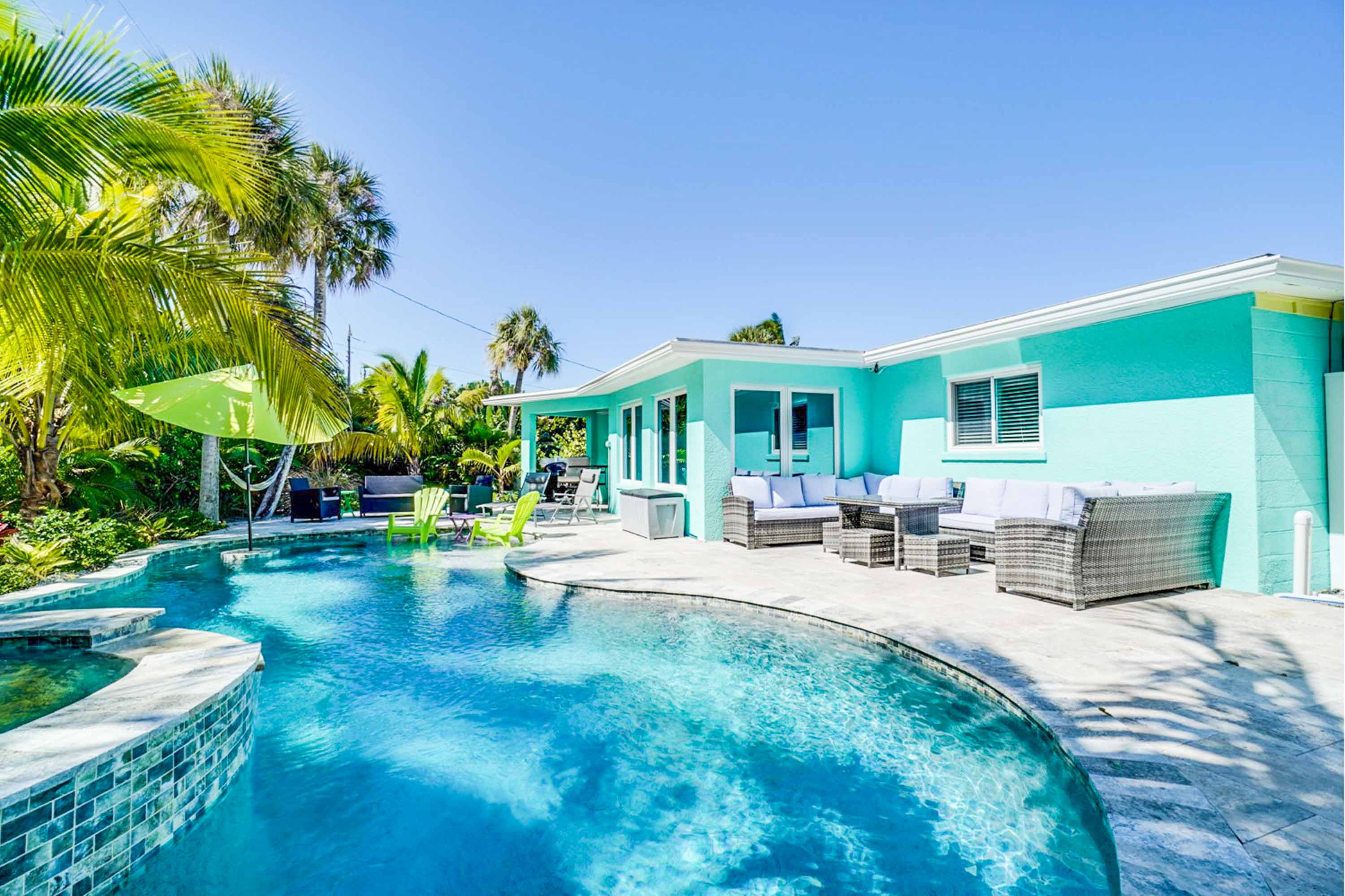 Tropical Retreat Villa on the Gulf Coast, Florida
