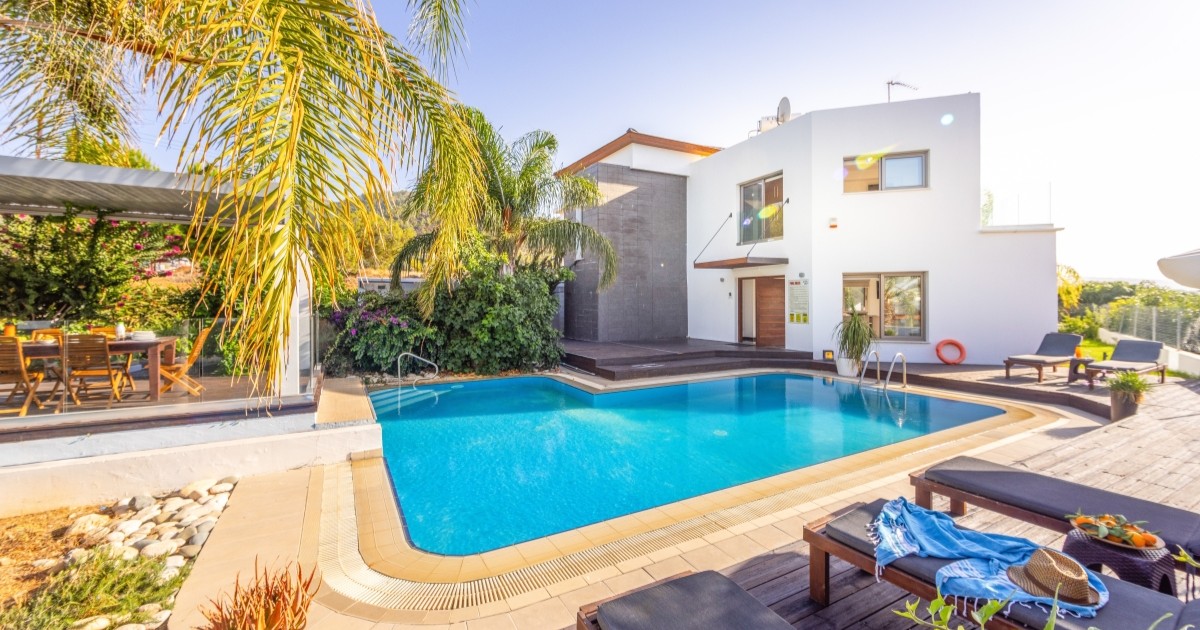 Villa relaxation in Cyprus