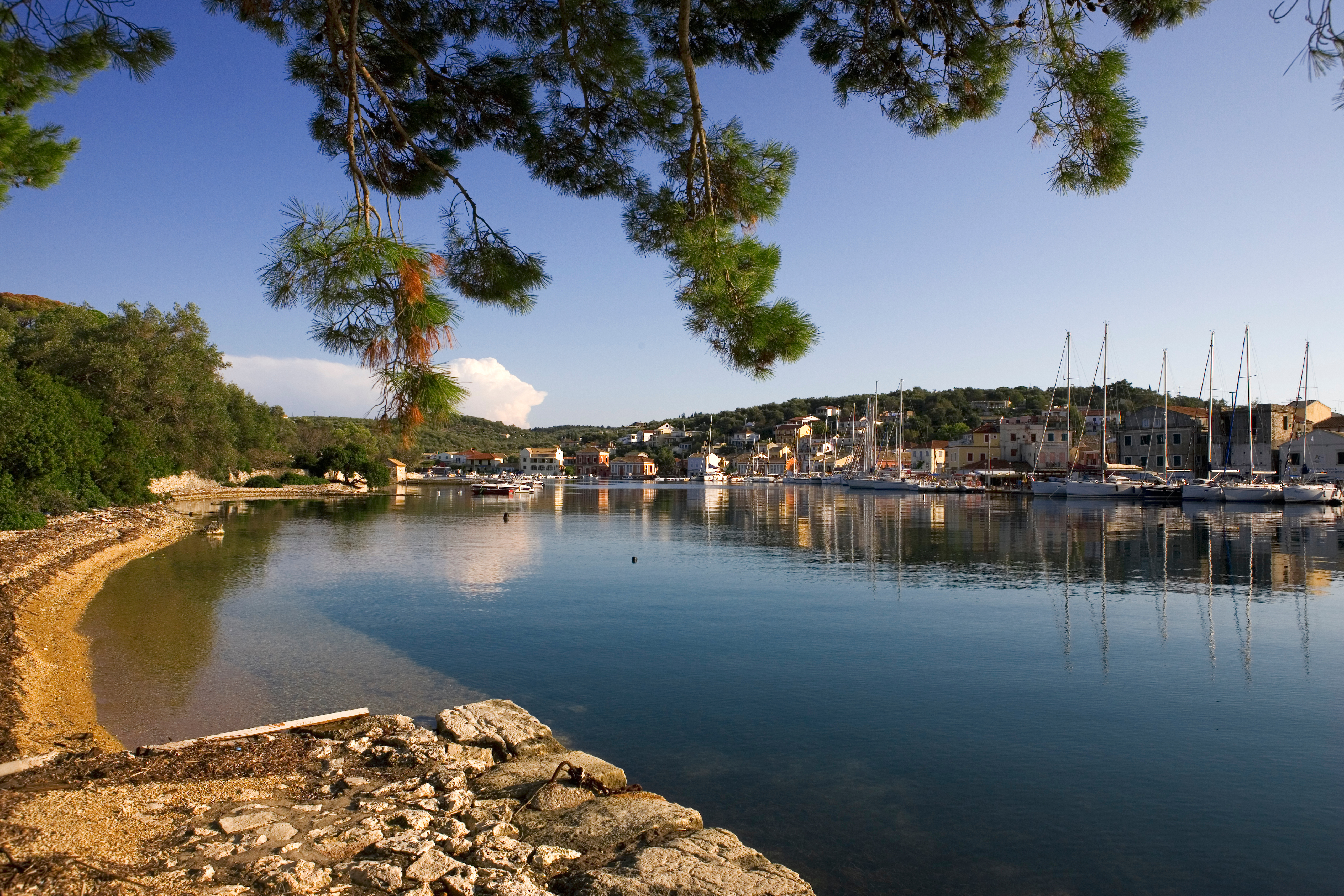 The islet of Agios Nikolaos, just off Gaia, Paxos