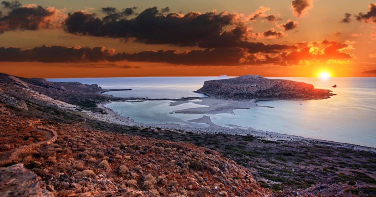 Beaches in Crete - Balos Lagoon