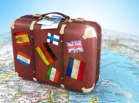 Bag fully packed for my first villa holiday