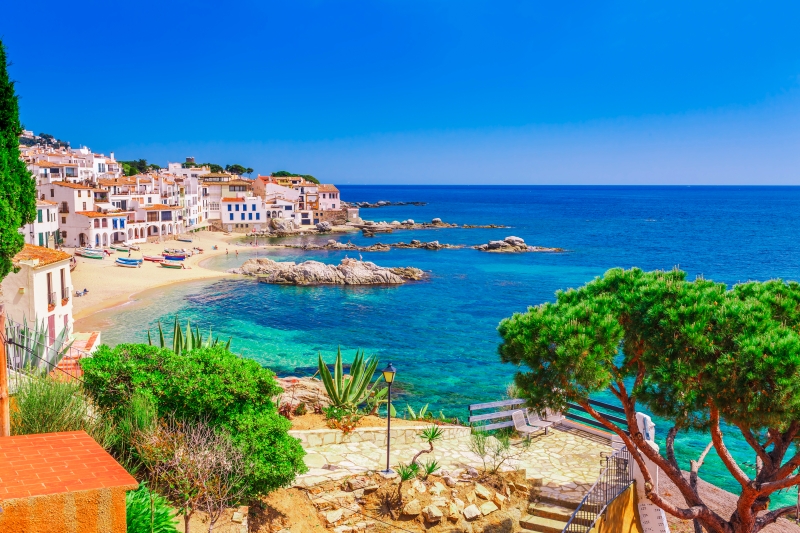 Calella De Palafrugell in Costa Brava