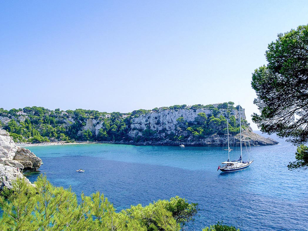 Best Beaches in Spain Cala Galdana, Menorca
