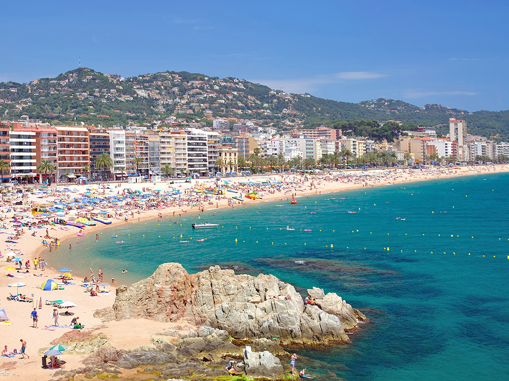 Best Beaches in Spain Platja de Lloret, Costa Brava