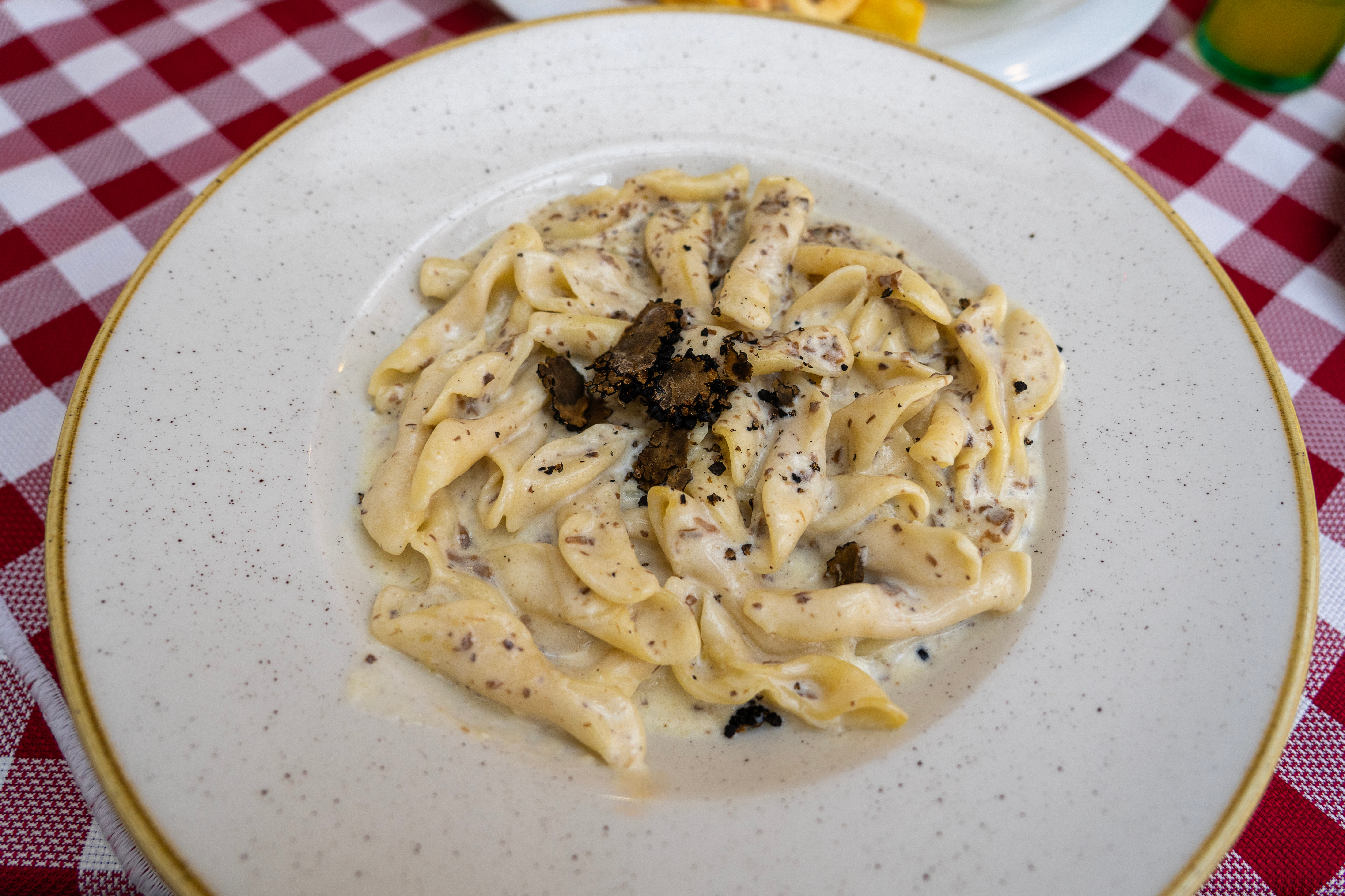 Istrian pasta dish Fuzi