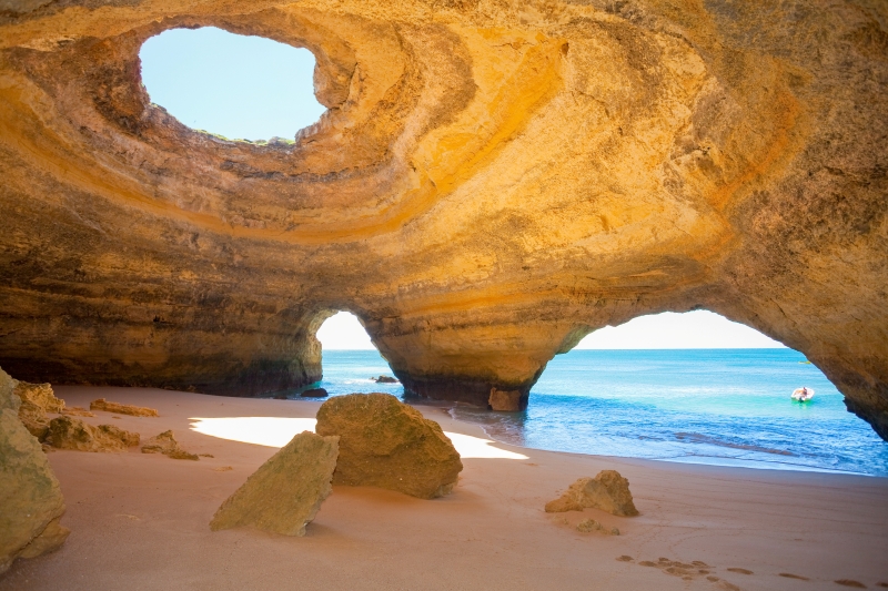 Benagil Cave in the Algarve