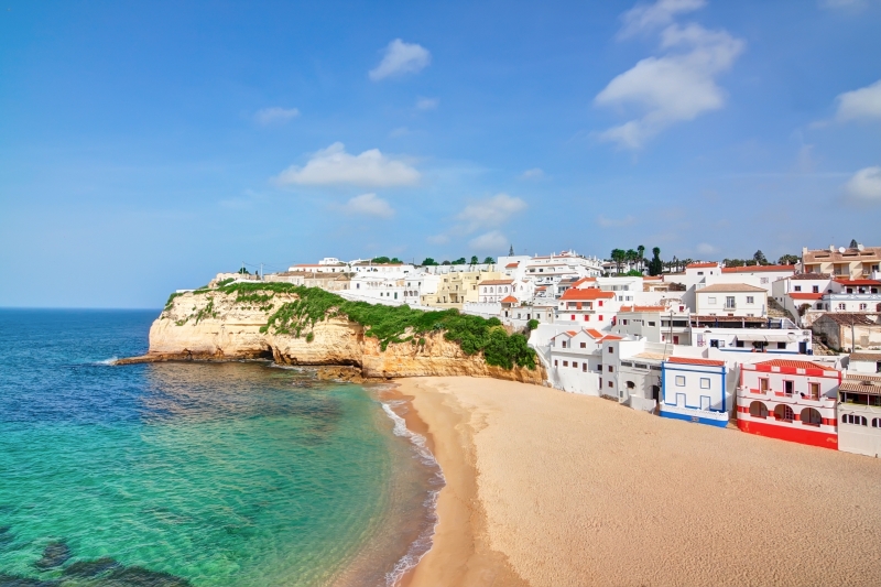 Carvoeiro in the Algarve