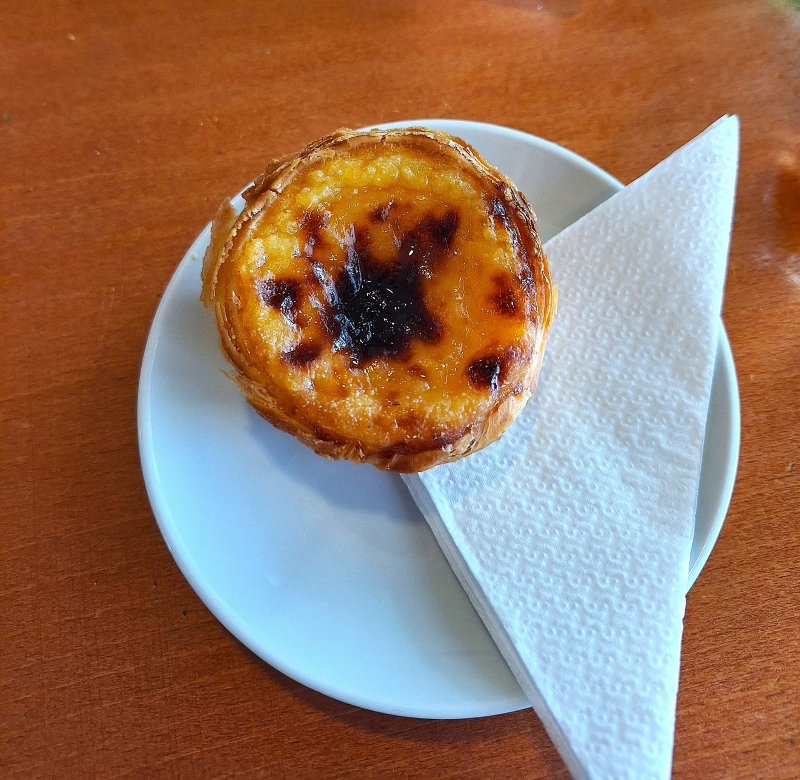 Pastel de Nata in the Algarve