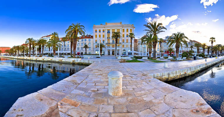 Split Waterfront in Croatia