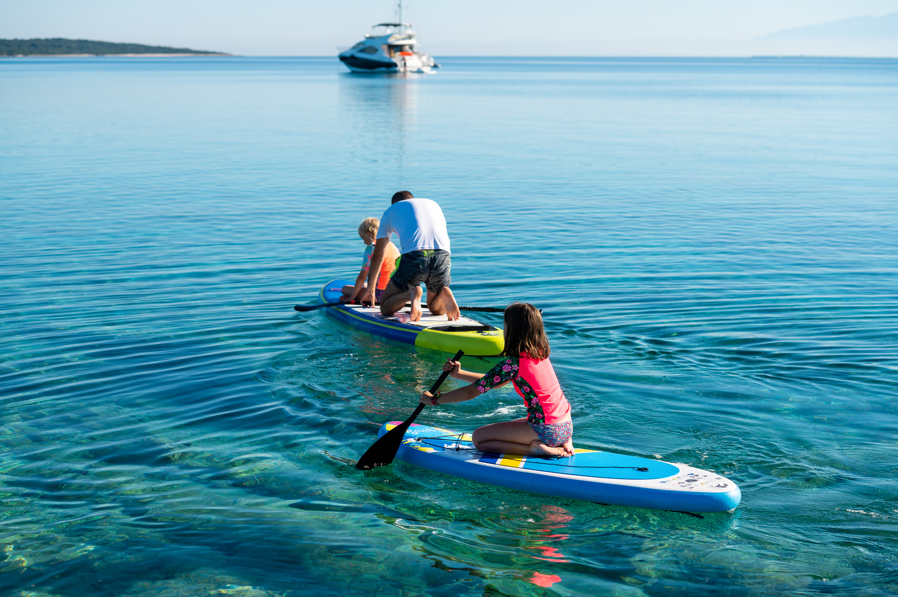 Paddleboarding in Croatia