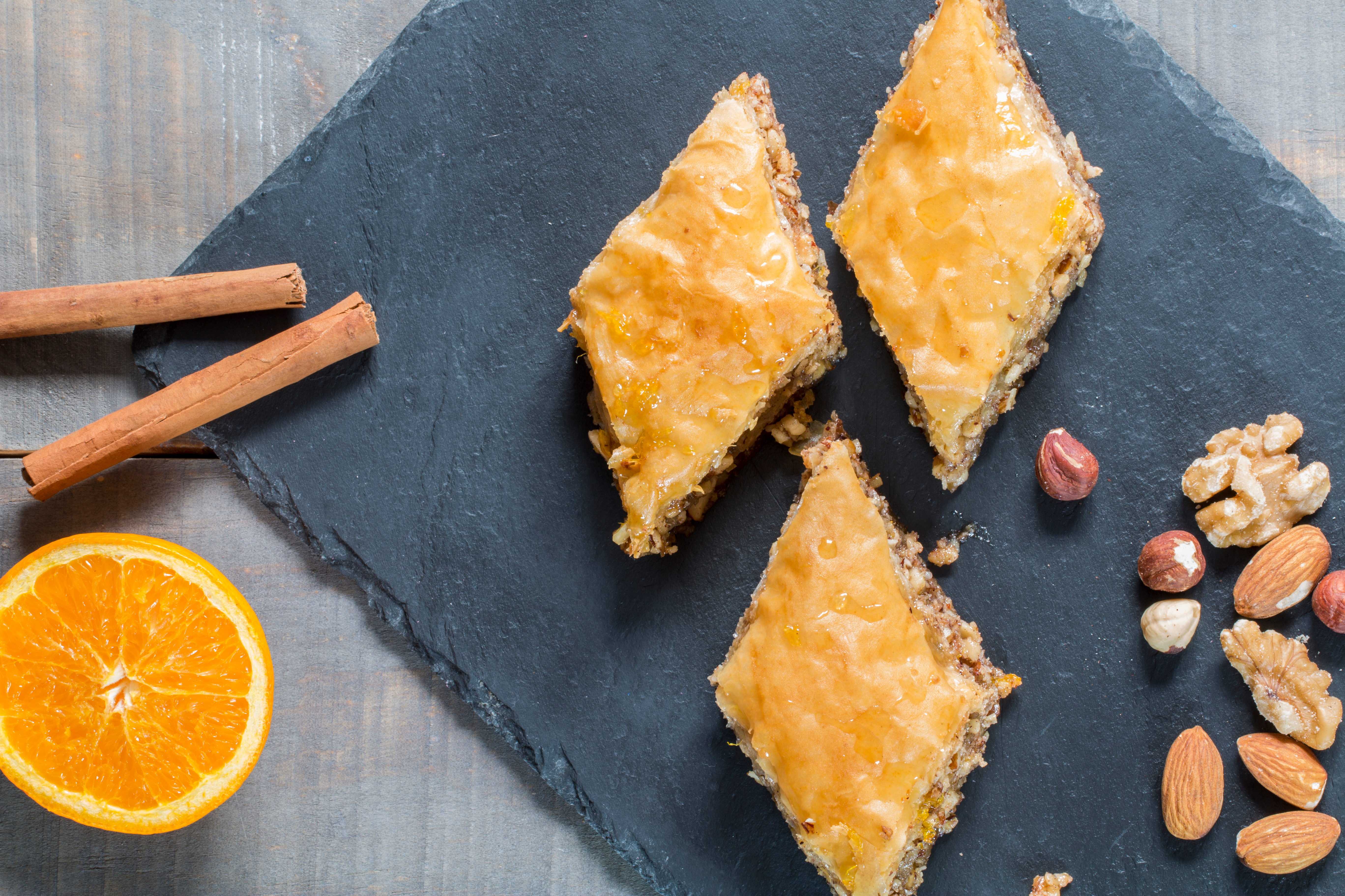 A sweet treat of baklava