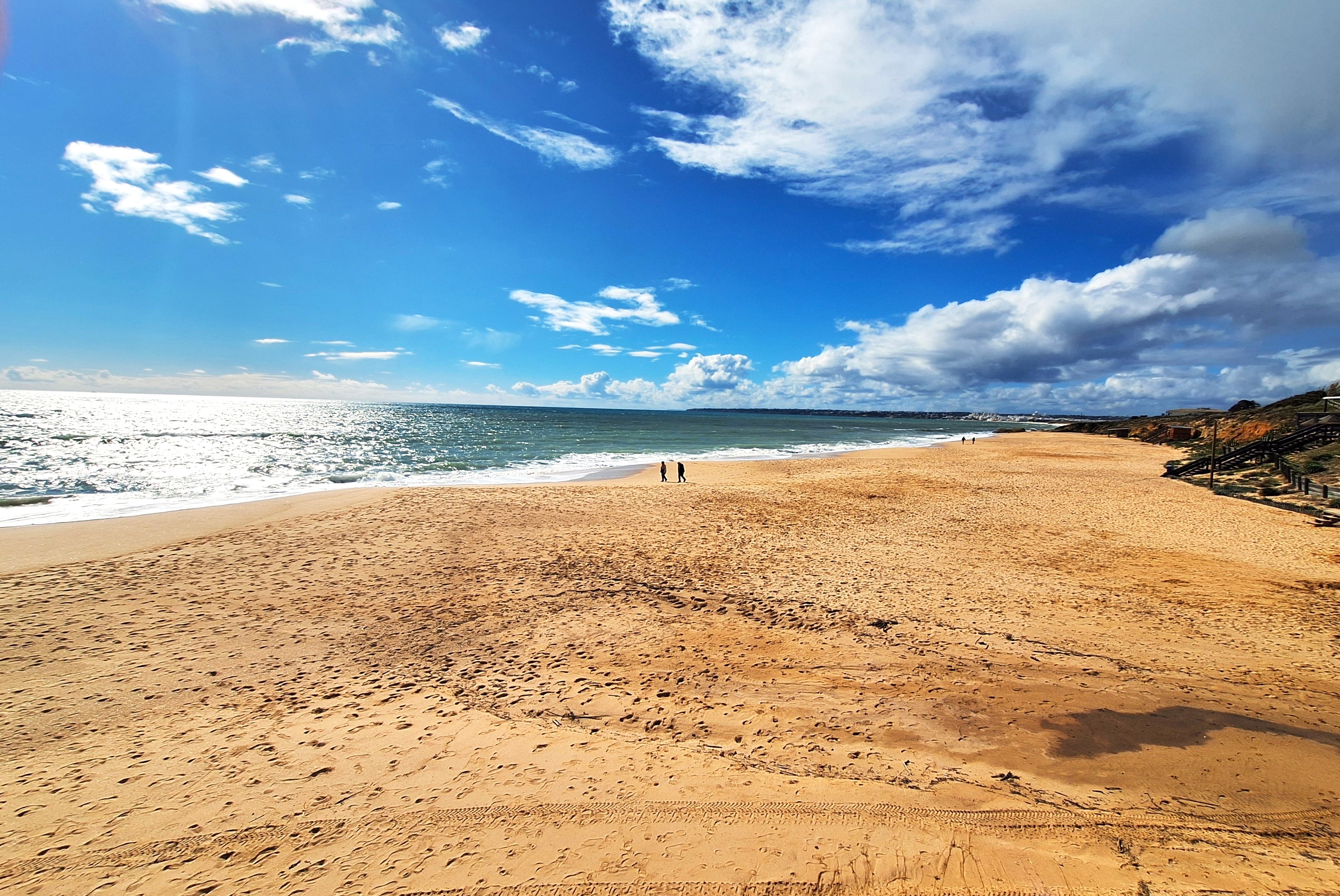 Gale beach in the Algarve