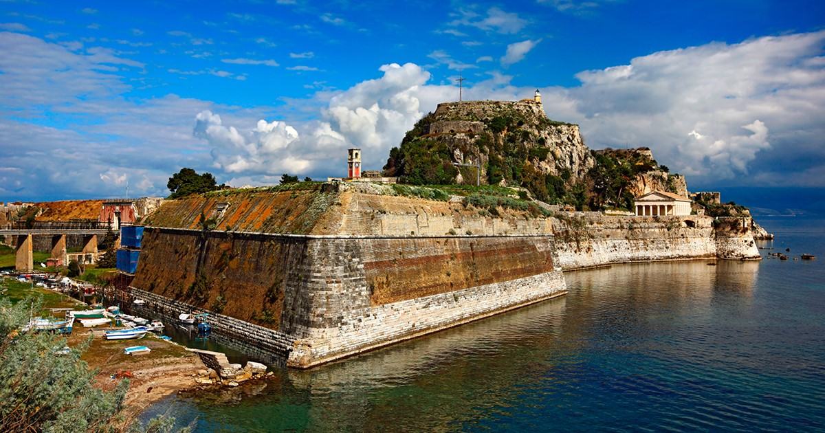 Kerkyra Old Town, Corfu, Greece