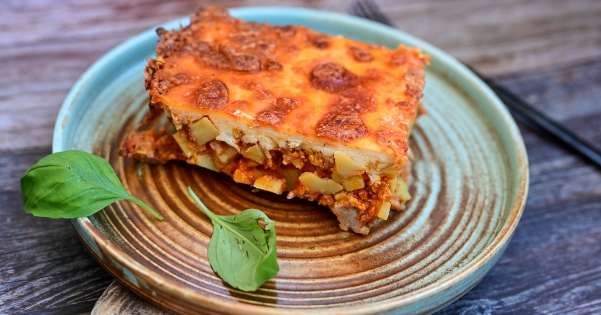 Moussaka Greek dish