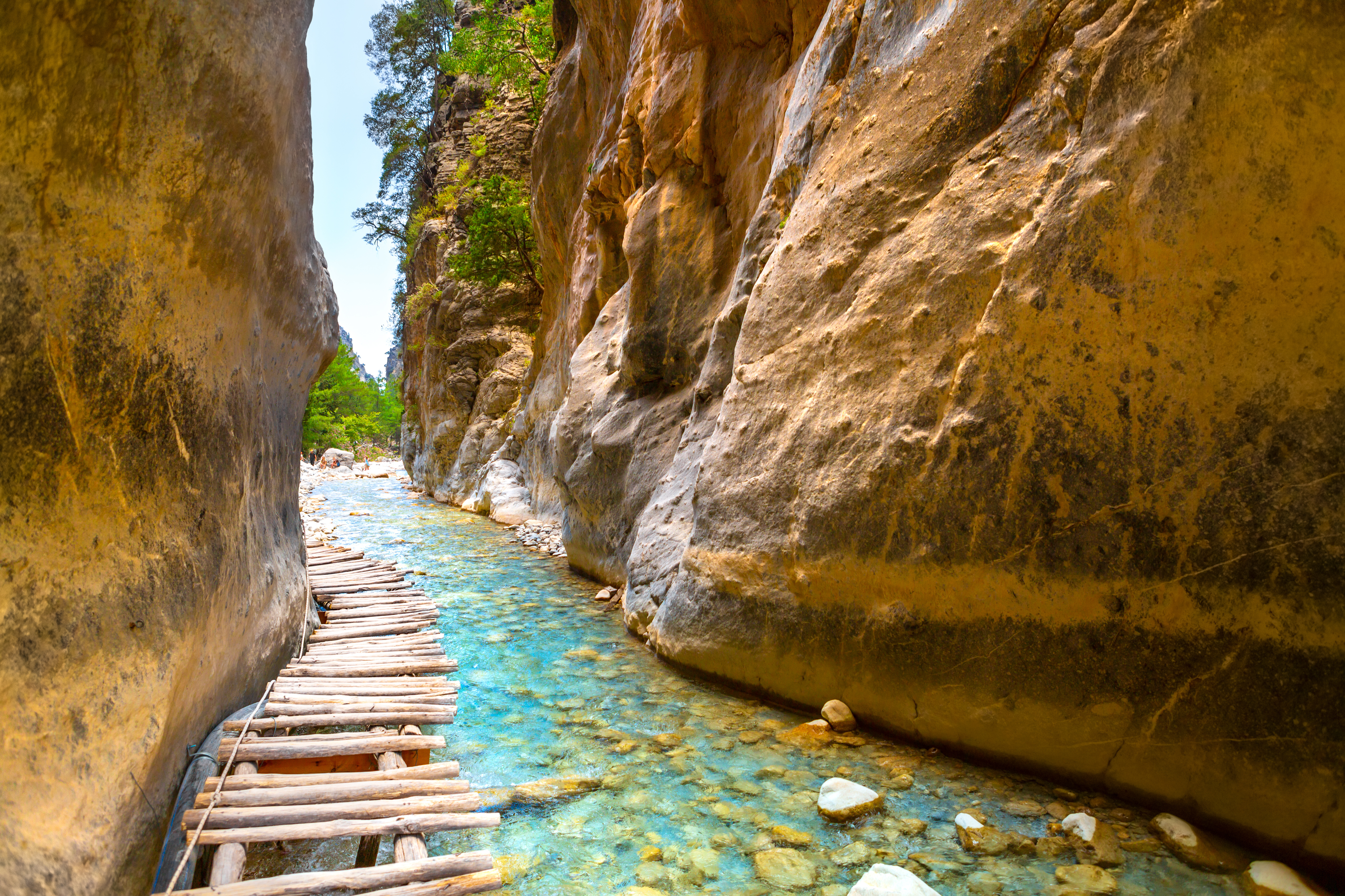 Venture through the rocks of Samaria Gorge