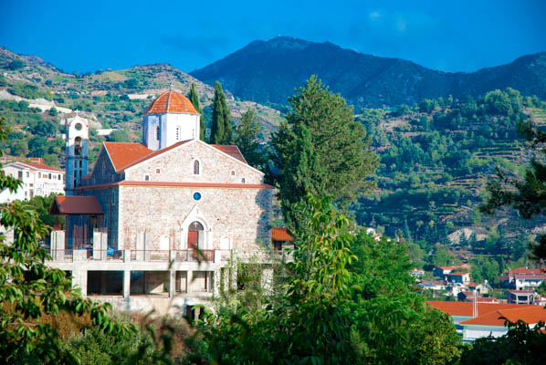 Troodos Mountains in Cyprus