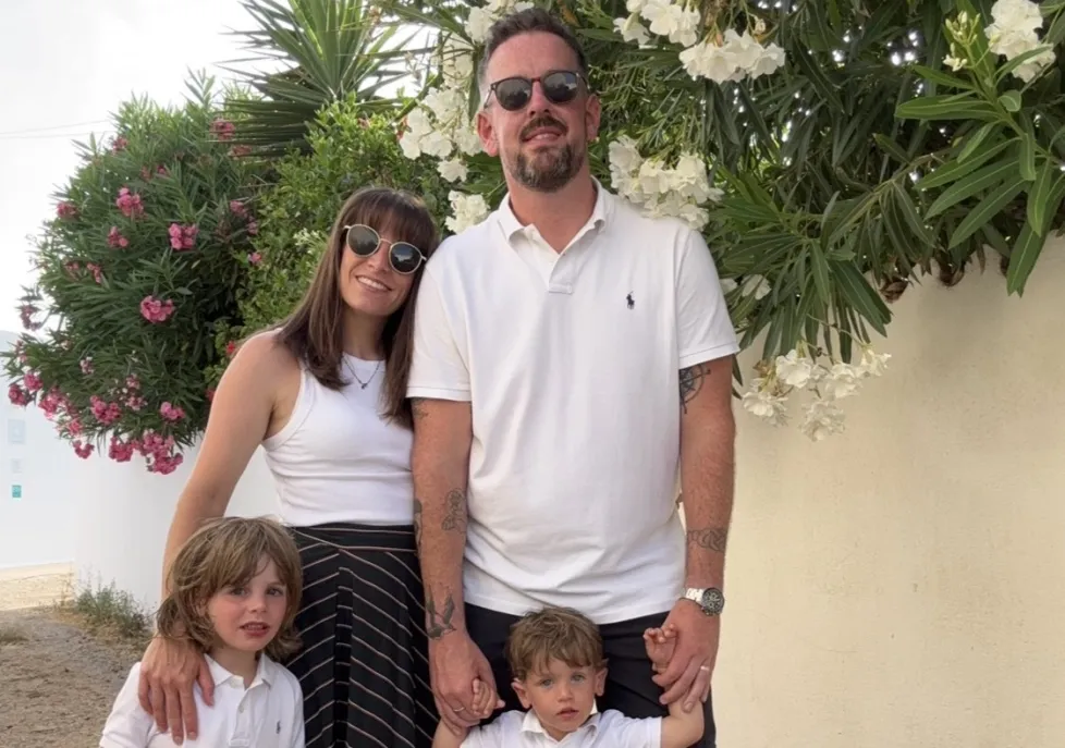 Guests on a villa holiday