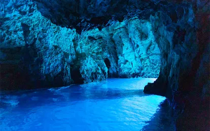 Blue Cave Biseto Island