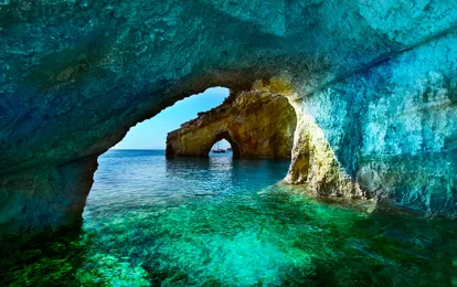 Blue Caves