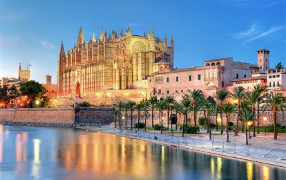 The Santa Maria Cathedral in Palma