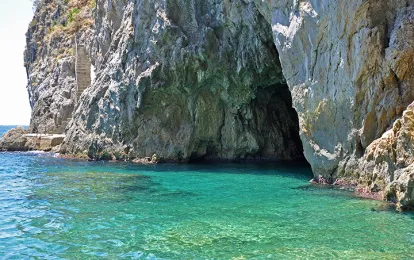 Sail though the Emerald Cave